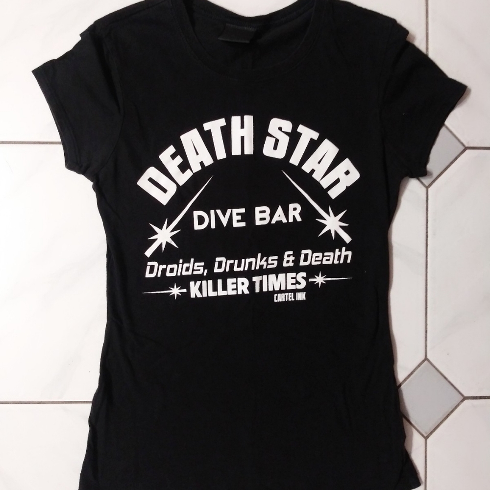 NWOT Cartel Ink-Death Star tee